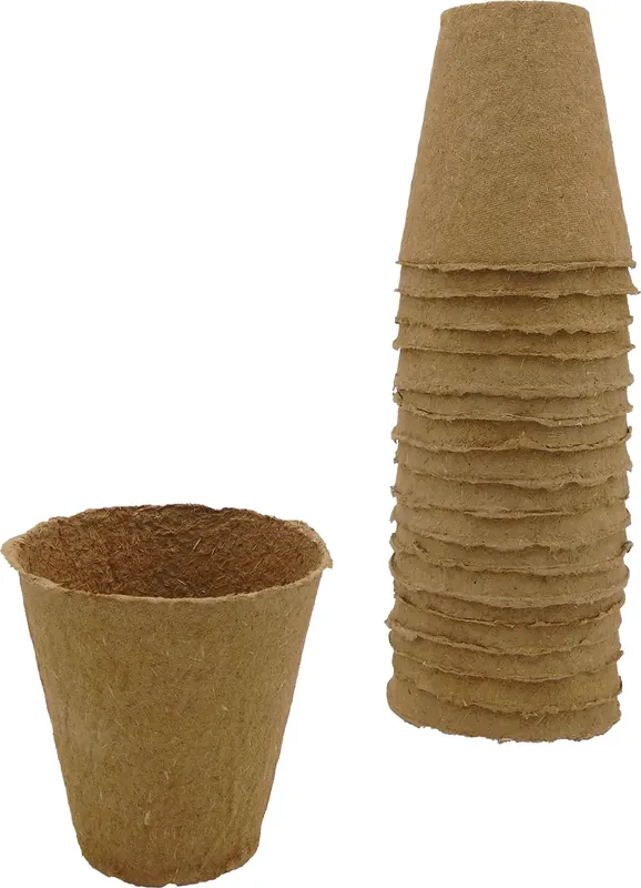 Nature Kweekpotjes Ø8cm (18 stuks) - Klantfavoriet