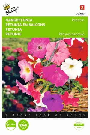 Aanrader - Buzzy® zaden - Petunia, hangend gemengd