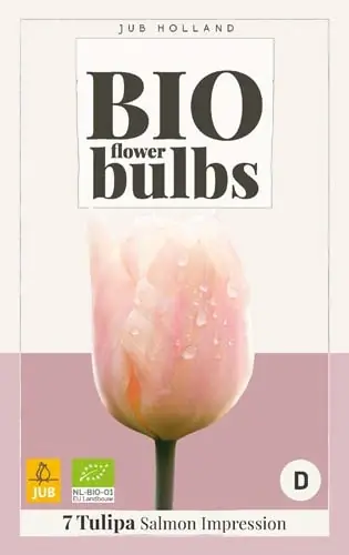 Prijs verlaagd | Biologische tulpenbollen ‘Salmon Impression‘ - 7 stuks