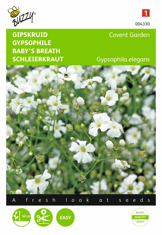 Speciale deal | Buzzy® zaden - Gypsophila, Gipskruid Covent Garden
