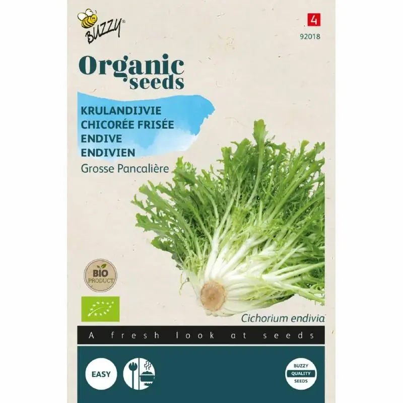 Nu kopen - Buzzy® zaden - Organic Krulandijvie Grosse Pancalière (BIO)