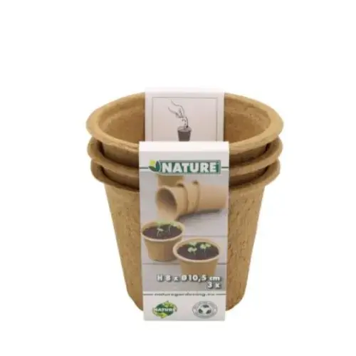 Nature Kweekpotjes Ø10.5cm (3 stuks) | Uitverkoop