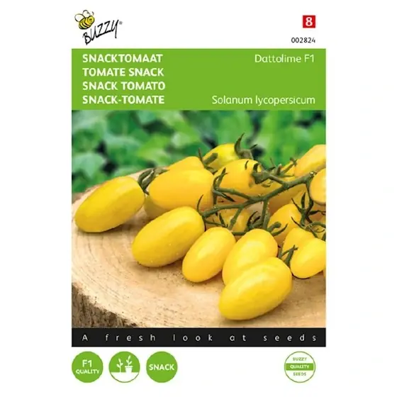 Buzzy® zaden - Snacktomaat Dattolime F1 | Vanaf nu beschikbaar