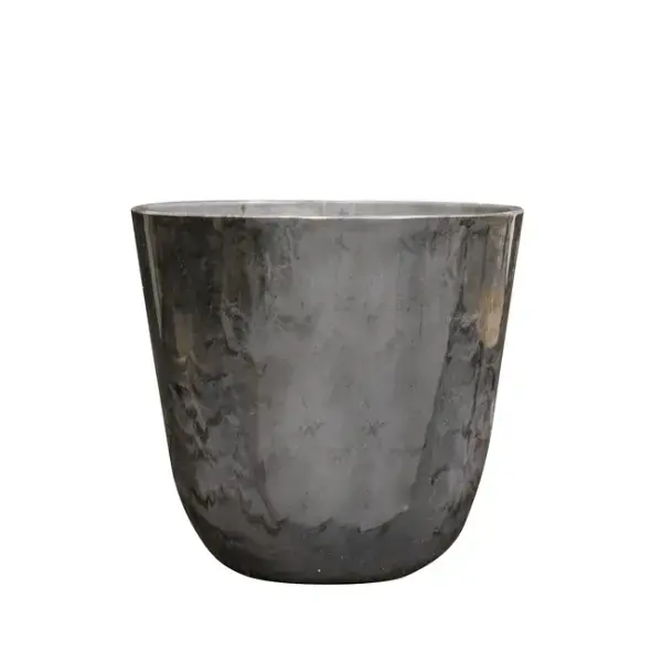 Pot Palermo D27h25cm Marmergrijs | Prijs verlaagd