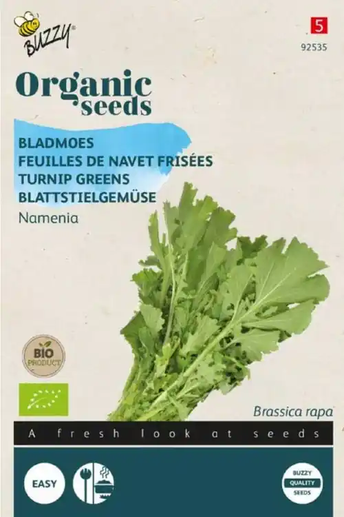 Buzzy® Organic Seeds - Bladmoes Namenia (BIO) | Veel voordeel