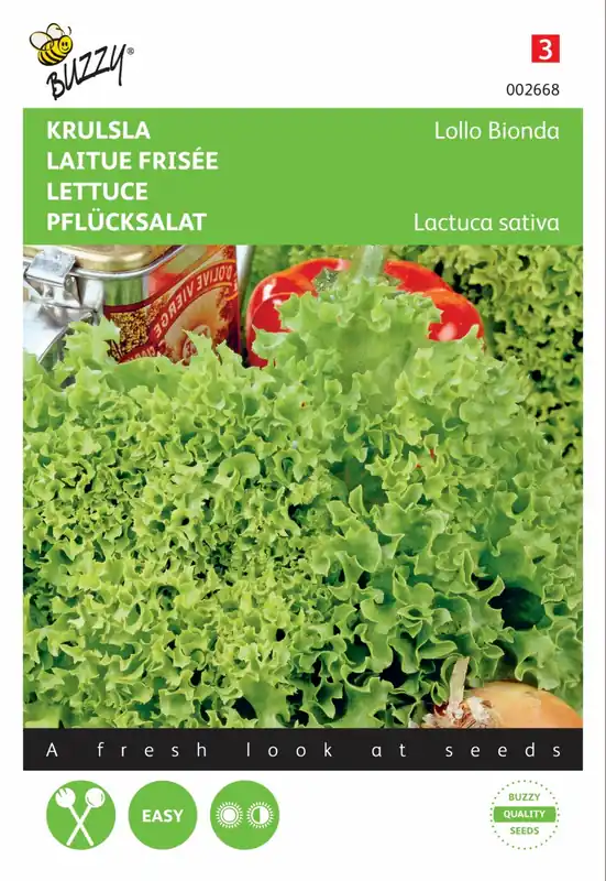 Bestel nu | Buzzy® zaden - Krulsla Lollo Bionda