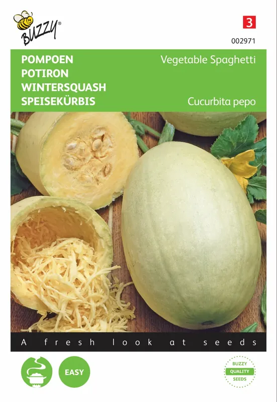 Buzzy® zaden - Pompoen Vegetable spaghetti | Topproduct