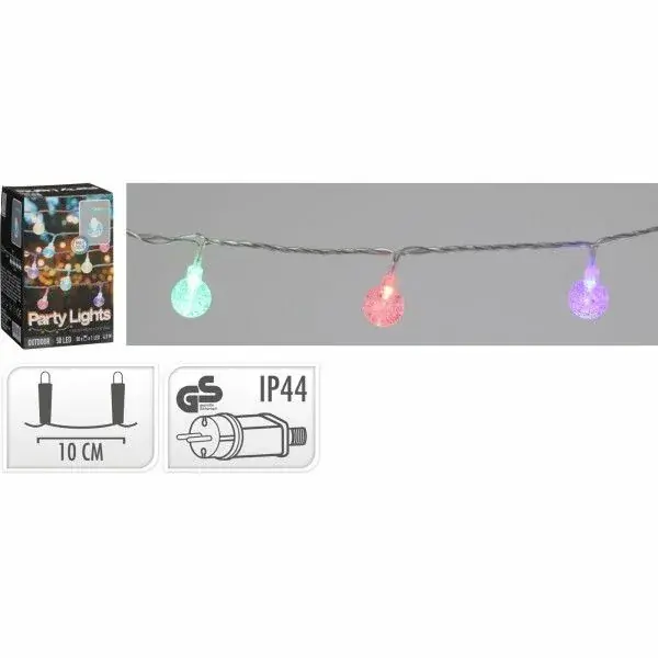 Party Lights LED 50 Bulbs Multicolor - 5 meter - Klantfavoriet