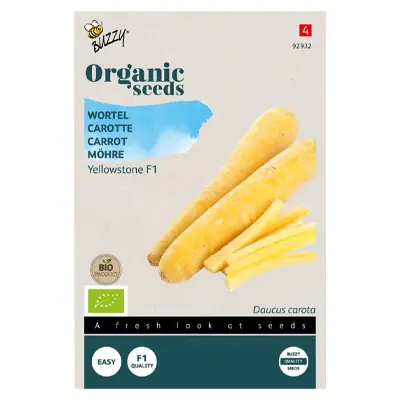 Laatste kans | Buzzy® Organic Seeds - Wortel Yellowstone F1 (BIO)