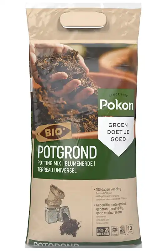 Veilig winkelen - Pokon Bio Turfvrije Potgrond 10L