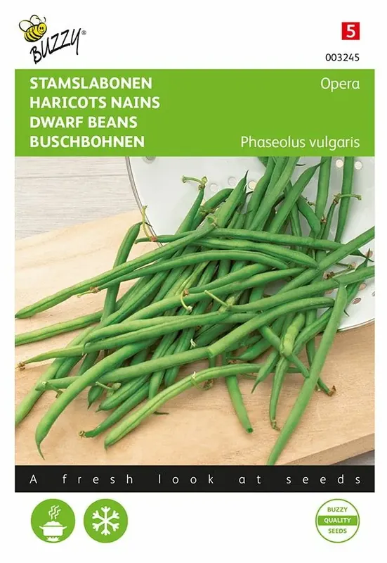 Buzzy® zaden - Stamslabonen Opera (Gourmetboontje) | Online kopen