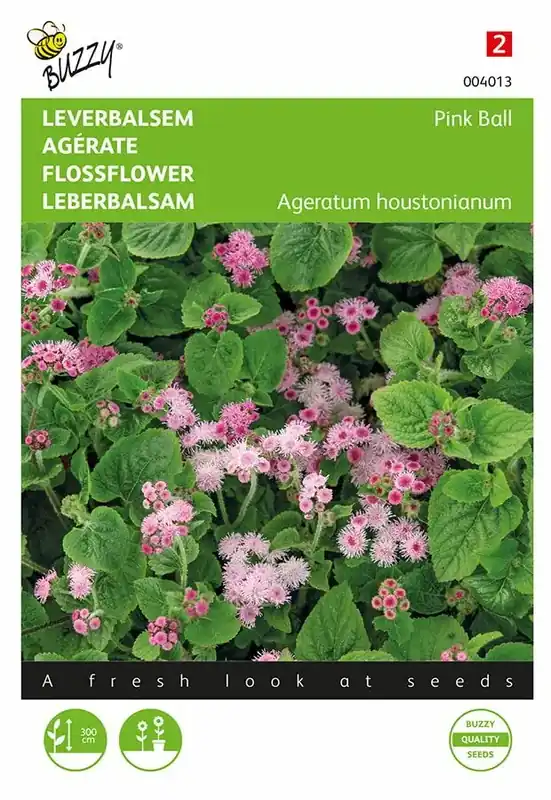 Buzzy® zaden - Leverbalsem Pink Ball - Flitsaanbieding
