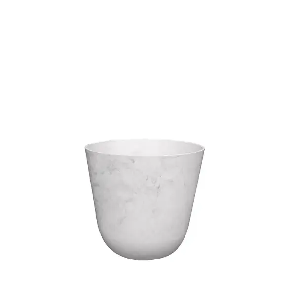 Pot Palermo D17h15cm Marble Cloud | Bespaar meer