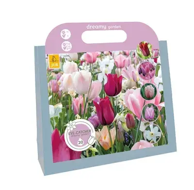 Deal | Kadoverpakking Eye-catchers Dreamy Garden - 20 bloembollen