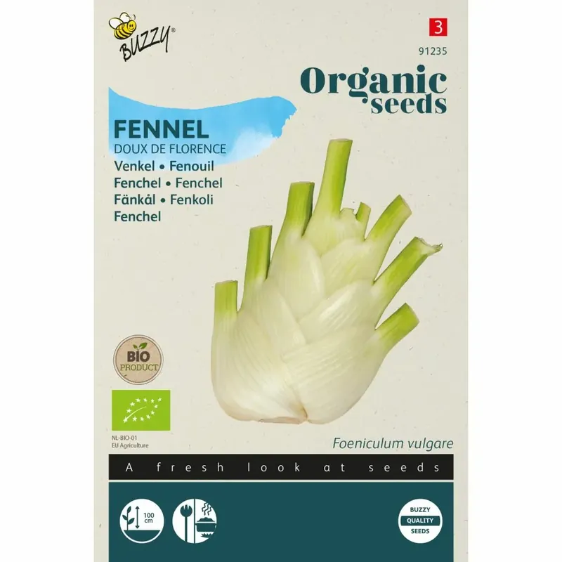 Fabrieksprijs - Buzzy® zaden - Venkel Doux De Florence (BIO)