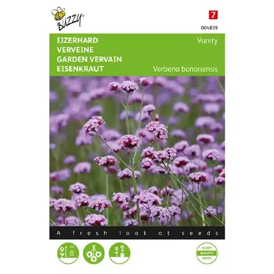Buzzy® zaden - IJzerhard Vanity, Verbena - Flitsaanbieding