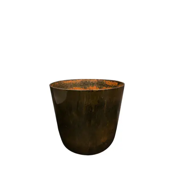 Nieuw gelanceerd | Pot Palermo D17h15cm Marble Brown