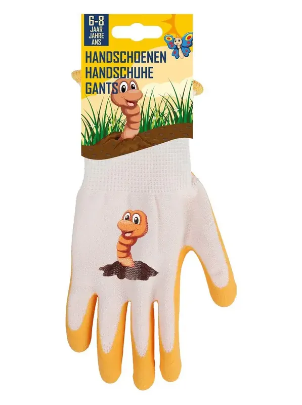 Veilig betalen | Kinderwerkhandschoen Worm 6/8 Jaar
