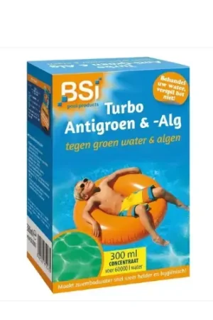BSI Turbo Anti-Groen & Alg Zwembad 300ml - Rechtstreeks van de fabrikant