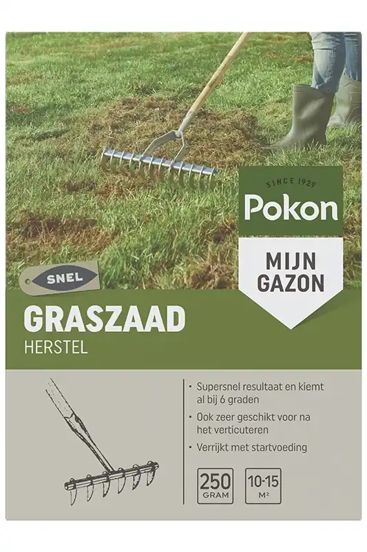 Nu beschikbaar | Pokon Graszaad Herstel SOS 250gr