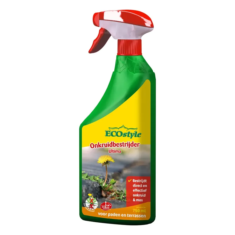 ECOstyle Onkruidbestrijder Ultima - Gebruiksklaar 750 ml - Laatste dagen
