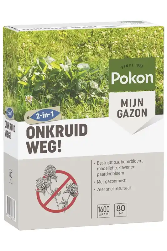 Pokon Onkruid Weg! 80m2 - Laatste stuks