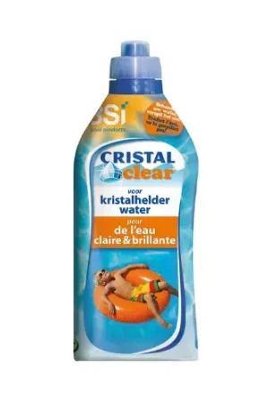BSI Cristal Clear 1 liter – Waterbehandeling voor kristalhelder zwembad- en spa-water - Scherp geprijsd