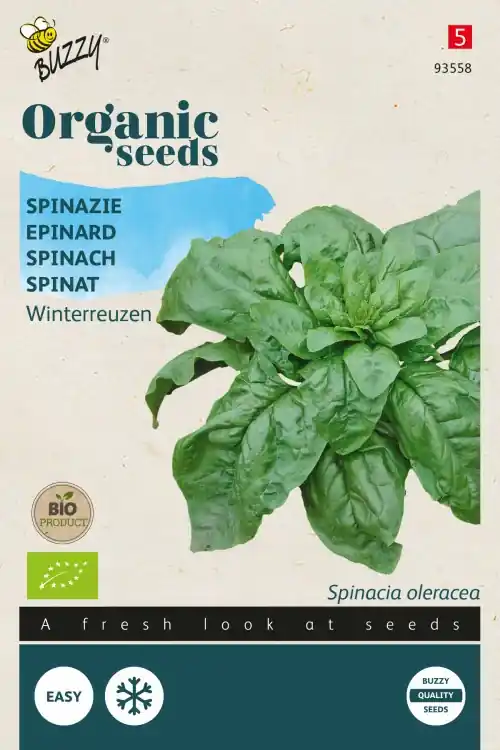 Buzzy® zaden - Organic Spinazie Securo (BIO) - Premium
