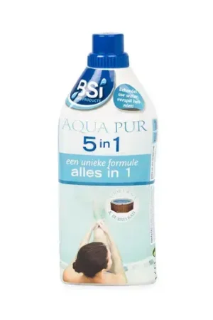BSI Aqua Pur 5-in-1 - 1 liter - Voor helder en zacht water in spa - Klaar voor verzending