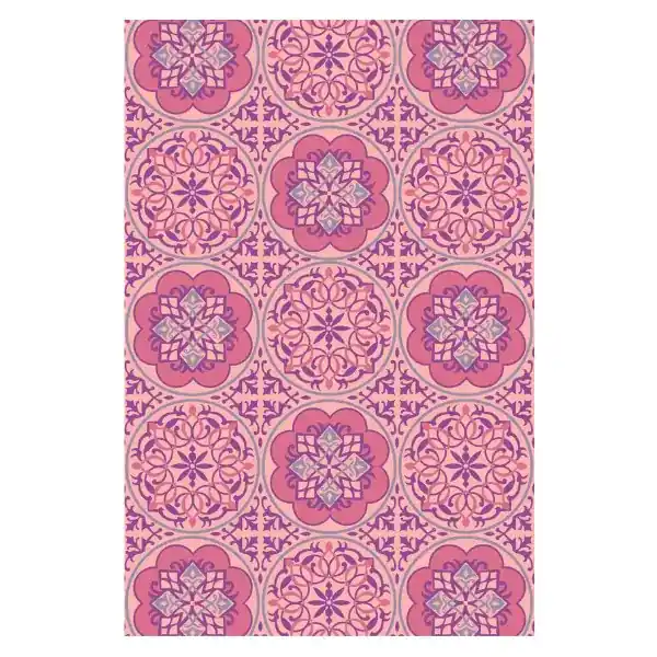 Gratis retourneren - Buitenkleed 120x180cm Roze/paars - Blommie‘s Lifestyle
