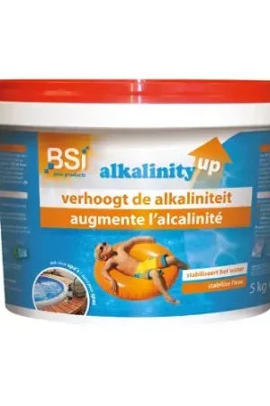 BSI Alkalinity Up 5 kg – Verhoogt de alkaliniteit in zwembad en spa | Online bestelbaar