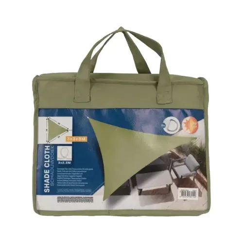 Tijdelijke aanbieding | Schaduwdoek 3x3x3m Groen