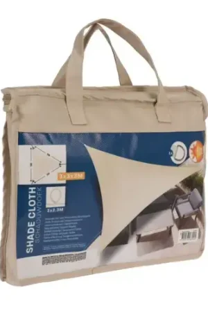 Prijsverlaging | Schaduwdoek 3x3x3m Creme