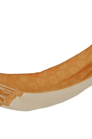 Hangmat polyester katoen outdoor Oranje - Premium