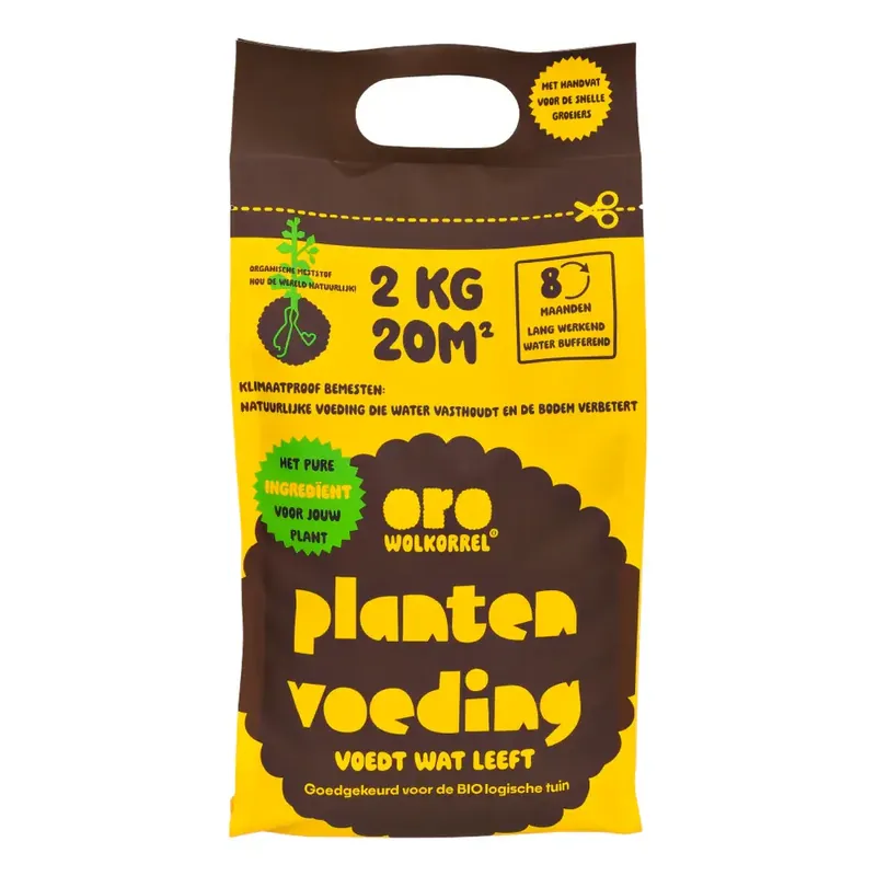 Oro Wolkorrel Plantenvoeding 2kg - Direct bestellen