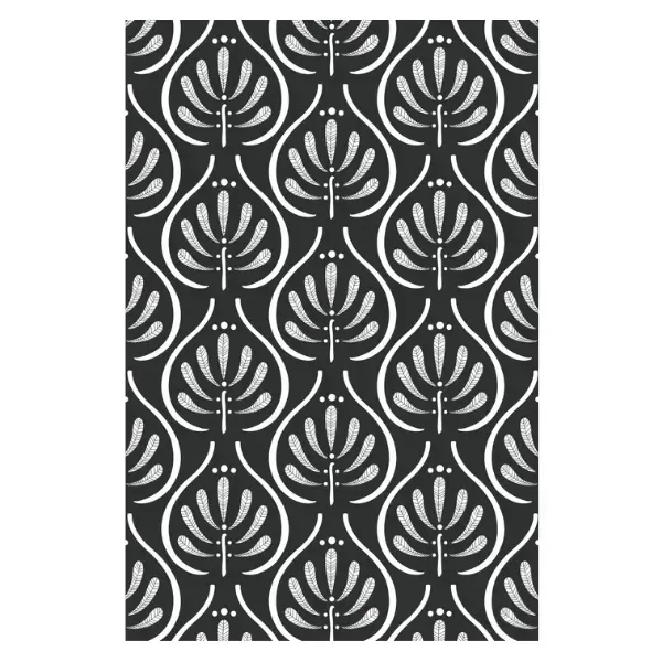 Buitenkleed 120x180cm Zwart/wit - Blommie‘s Lifestyle | Nieuw binnengekomen