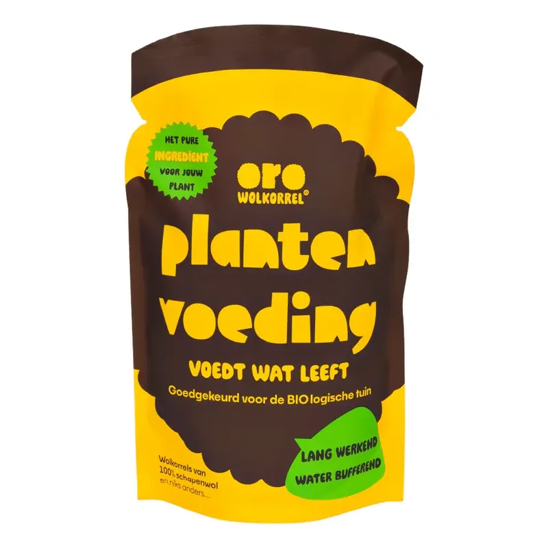 Prijsverlaging - Oro Wolkorrel Plantenvoeding 400 gram