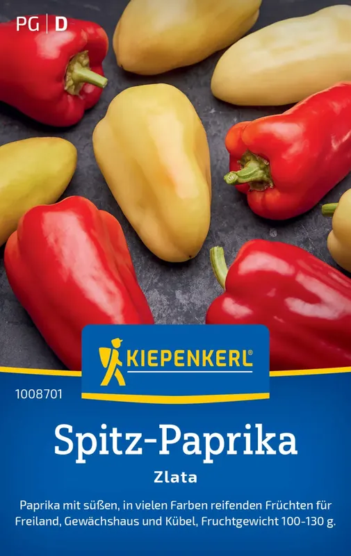 Kiepenkerl Paprika "Zlata" | Nieuw binnen