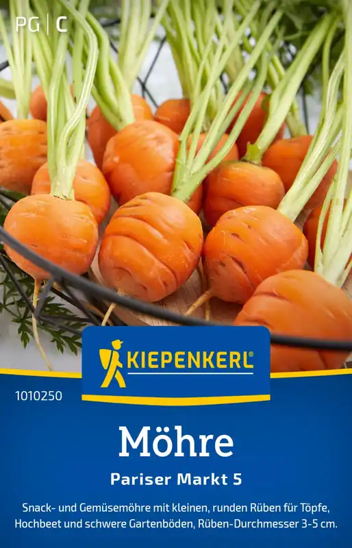 Kiepenkerl Wortelen "Pariser Markt 5" - Premiumkwaliteit