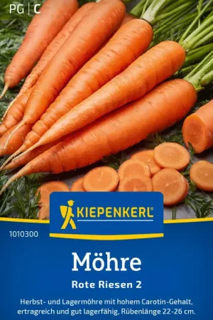 Aanrader - Kiepenkerl Wortelen “Rote Riesen 2”