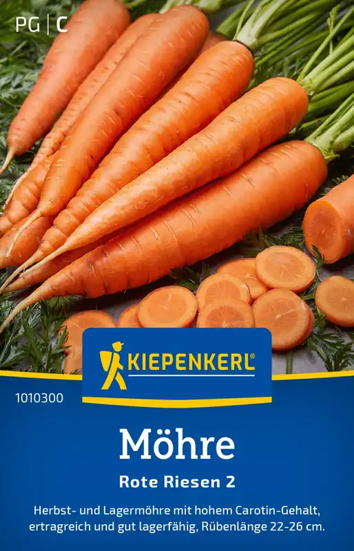Aanrader - Kiepenkerl Wortelen “Rote Riesen 2”