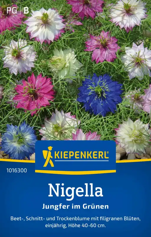 Nu beschikbaar - Kiepenkerl Juffertje-in-het-groen "Jungfer im Grünen"