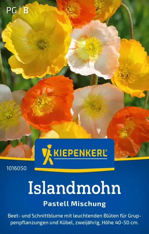 Extra voordeel - Kiepenkerl IJslandse Papaver "Pastell-Mischung"