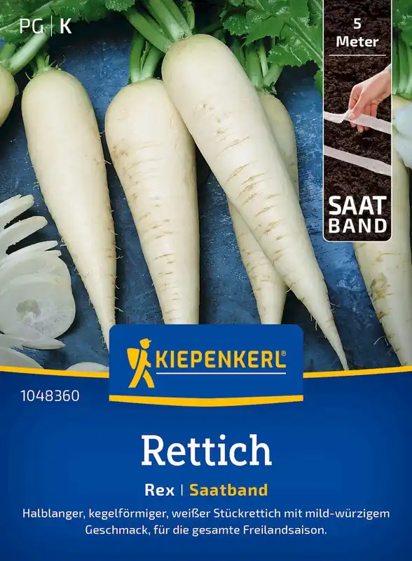 Laatste stuks - Kiepenkerl Radijs "Rex" Zaadband