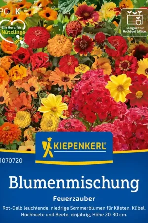 Zolang de voorraad strekt | Kiepenkerl Bloemenmix "Feuerzauber"
