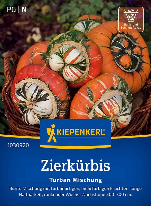 Kiepenkerl Sierpompoen "Turban-Mischung" - Rechtstreeks van de fabrikant