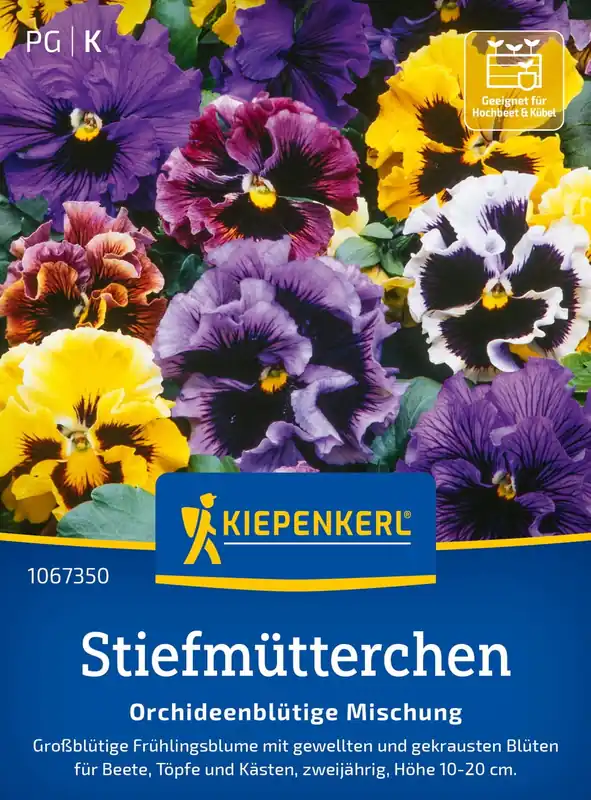 Snelle verzending - Kiepenkerl Viooltje "Orchideenblütige Mischung"