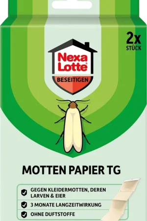 Opruiming - NexaLotte Mottenpapier, 2 stuks