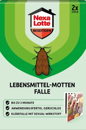 NexaLotte Feromoonval voor Voedselmotten, 2 stuks | Nieuw binnengekomen