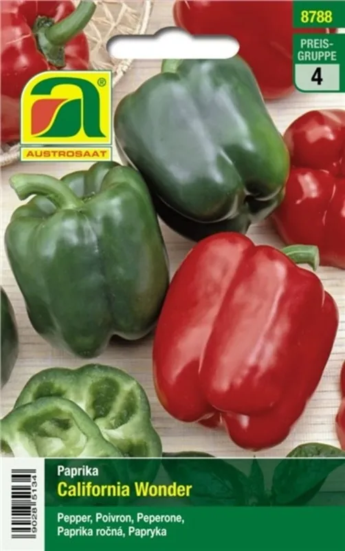 AUSTROSAAT Paprika California Wonder - Trending